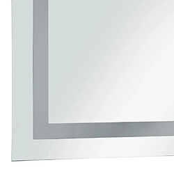 Acheter vidaXL Miroir à LED pour salle de bains et capteur tactile 50x60 cm