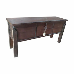 Buffet Alexandra House Living Marron Acacia Bois de manguier 45 x 77 x 157 cm