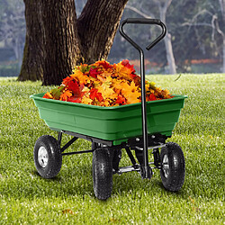 Elem Garden Technic Chariot de jardin à benne basculante - Elem Garden pas cher