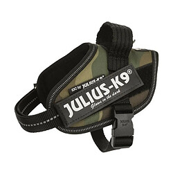 JULIUS K9 Harnais Power IDC Baby 2-XS-S : 33-45 cm - 18 mm - Camouflage - Pour chien 