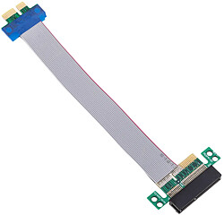 Bematik 4X PCIe prolongation 19cm câble riser card