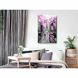 Paris Prix Tableau Imprimé Paris Rendez Vous Pink 40 x 60 cm