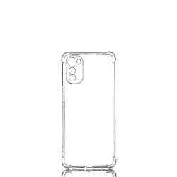 WE Coque de protection TPU MOTOROLA E32 Transparent: Anti-chocs - ultra résistant – semi-rigide - apparence du téléphone conservée