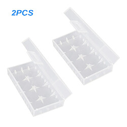 1 Pc Transparent 18650 Boîte De Stockage De La Batterie Cas De Haute Qualité Conteneur Durable En Plastique Titulaire de La Batter564