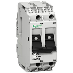 disjoncteur de controle - schneider - 2 pôles - 0.5 ampère - schneider electric gb2db05 