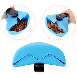 Avis dibea Sac à friandise Chien en Silicone Sac de Dressage Chien Sac Alimentaire Chiens Bleu