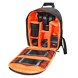 Wewoo Sac à dos appareil photo Orange pour GoPro, SJCAM, Nikon, Canon, Xiaomi YI, taille: 27,5 * 12,5 * 34 cm à de sport en plein air à