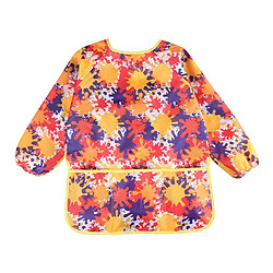 Blouse De Chemise D'art D'artiste D'enfants Pour La Cuisson D'enfants, Manger, Peindre Le Tablier Jaune Blouse à manches longues lavable pour l'artisanat d'art