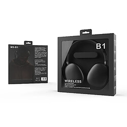 Universal Casque Bluetooth sans fil noir pour iOS et Android pas cher