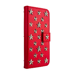 Acheter Flip Cover Wallet Card Coque de protection Support pour iPhone Xs Max 6.5inch rouge