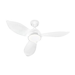 Farelek CORSICA Noir - Ventilateur de plafond Ø116cm 70W + éclairage LED