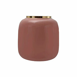 Paris Prix Vase Rond Design Niklas 20cm Rose & Or