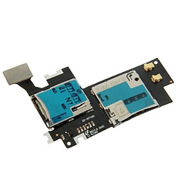 Wewoo Tiroir de Carte SIM pour Samsung Galaxy Note II / N7100 Câble de haute qualité de de de téléphone portable de rechange