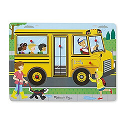 Melissa & Doug 10739 Puzzle Sonore The Wheels On The Bus 6 Pièces