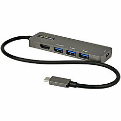 Avis Startech ADAPTATEUR MULTIPORT USB-C HDMI 4K 60HZ/100W PD/4XUSB