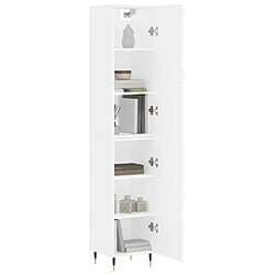 Avis Maison Chic Buffet,Meuble de Rangement,commode pour salon,Cuisine Blanc 34,5x34x180 cm Bois d'ingénierie -MN23247