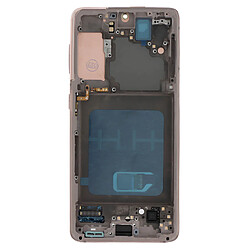 Relife Écran LCD Complet pour Samsung Galaxy S21 Vitre Tactile et Châssis Rose Poudré