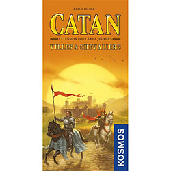 Jeu de stratégie Asmodee Catan Extension pour 5 et 6 joueurs Villes et Chevaliers