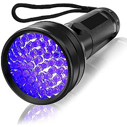 BESTA Lampe de poche UV lumière noire 51 LED lampe à main mini détecteur d'urine ultraviolet pour animaux de compagnie pour faux billets de banque, urine de chiens, chats, rideaux 