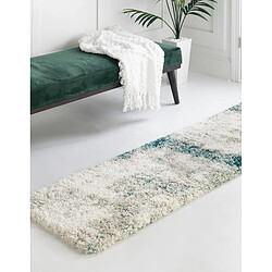 Acheter Hadorn Tapis shaggy 305x80 beige - vert Lachen Haze