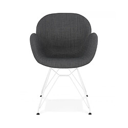 Kokoon Design Fauteuil design LIDER DARK GREY 59x57,5x85 cm