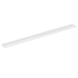 Acheter vidaXL Étagères murales 4 pcs Blanc brillant 115x9x3 cm