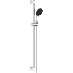 Ensemble de douche avec pommeau 1 jet, barre 90cm et flexible - GROHE Vitalio Start 110 26953001 - Economie d'eau - Chromé