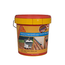 Peinture de protection SIKA Sikagard Protection Toiture inclinée - Terre cuite - 4L