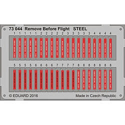 Remove Before Flight STEEL - 1:72e - Eduard Accessories 