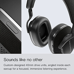 Bowers & Wilkins PX7 S2 Casque sans Fil avec Bluetooth et réduction du Bruit Noir Normal