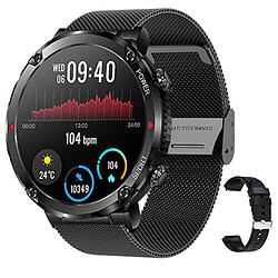 Yonis Montre Connectée Étanche Sport Bluetooth Musique