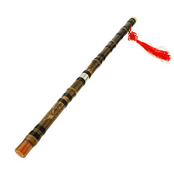 2 Pièces Chinois Traditionnel Xiao de Bambou Instrument de Musique à Vent Haute Qualité Musicale Traditionnelle Chinoise Meilleur Cadeau