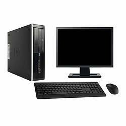 PC HP Compaq 6200 Pro SFF Ecran 22" i7-2600 RAM 16Go SSD 240Go Windows 10 Wifi - Occasion