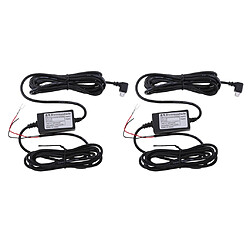 Convertisseur abaisseur USB voiture convertisseur 2 Pcs Convertisseur Abaisseur Fil Dur Micro Port USB Protection Contre Les Basses Tensions