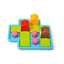 Universal Adorable trois petits cochons jeu de puzzle pour les enfants cache-cache jouets cerveau teaser jouets | Puzzle