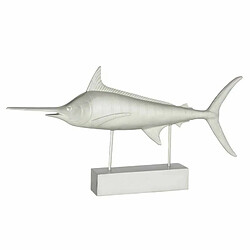 Paris Prix Statue Déco Espadon sur Pied 72cm Argent 