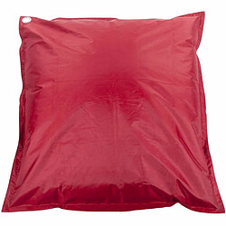 Jardindeco Grand coussin uni Maxi Bordeaux.