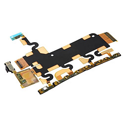 Avis Wewoo Pour Sony Xperia Z1 / L39h / C6903 pièce détachée Carte mère Power & Volume & Mic Câble flexible Flex Cable