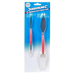 Silverline Jeu de 2 spatules de stucateur Jeu de 2 - 226833