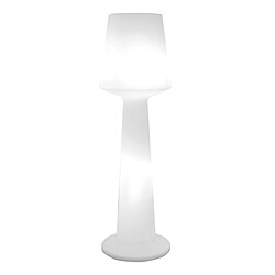 Lumisky Lampadaire extérieur sans fil AUSTRAL Blanc Polypropylène H110CM