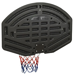 Avis vidaXL Panneau de basket-ball Noir 90x60x2 cm Polyéthylène