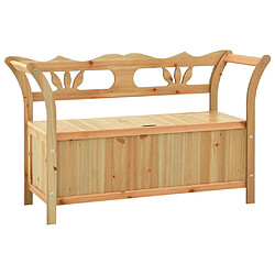 vidaXL Banc 107x45x75,5 cm Bois de sapin solide