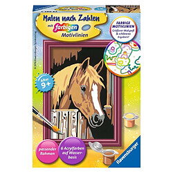 Ravensburger Peinture par numéros - Cheval dans une écurie