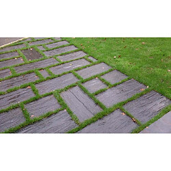 Jardindeco Palis de schiste ton ardoise Lot de 5.