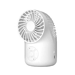 Bakeey F8 Haut-parleur de Bureau Sans Fil Audio Bluetooth 5.1 Portable 2 en 1 avec Mini ventilateur de Refroidissement Portable