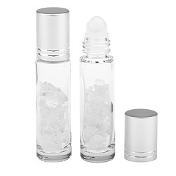 Verre Crystal Roll-onBottle Cristal Naturel Pierre De Cristal