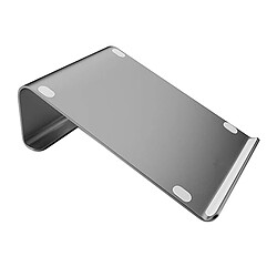 Wewoo Support Holder gris pour Mac Air, Pro, iPad et autres ordinateurs portables 11-17 pouces ordinateur portable, adapté de refroidissement en aluminium