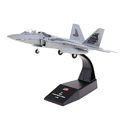 modèle jouet F22 Avions à réaction réduits Avion de Chasse Modèle d'Avion Réduit en Alliage d'Avion Militaire Échelles 1: 72