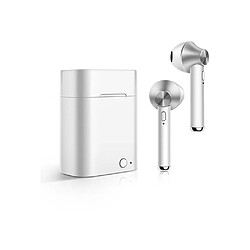 Eko Ecouteurs sans fil iSteel Bluetooth 5.0 - Argent. Ecouteurs sans fil iSteel Bluetooth 5.0 - Argent