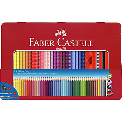 FABER-CASTELL Crayons de couleur Colour GRIP, étui de 48 () 